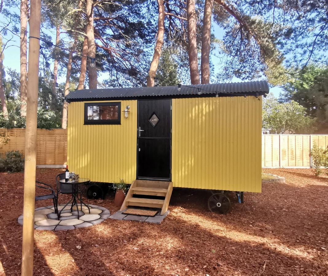 Forest Heath Shepherd'S Huts Ringwood Exterior photo